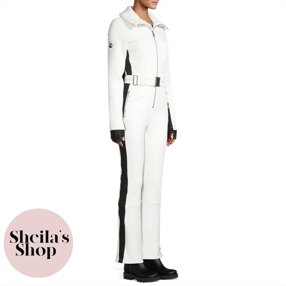 Cordova Pants - NWT Cordova Signature Belted OTB Ski Suit Cloud White Women’s Medium